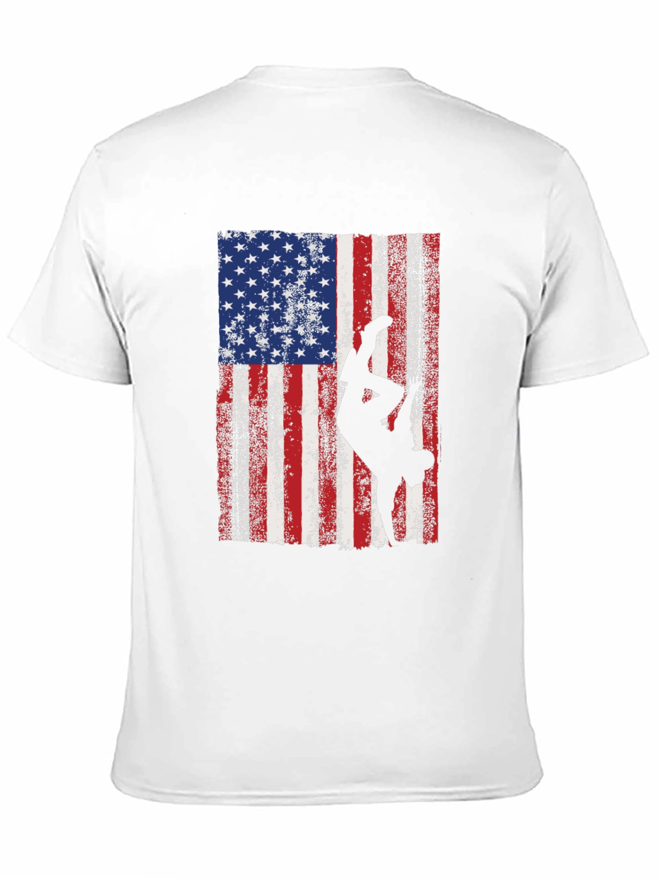 American Flag Breakdancer Graphic Tee