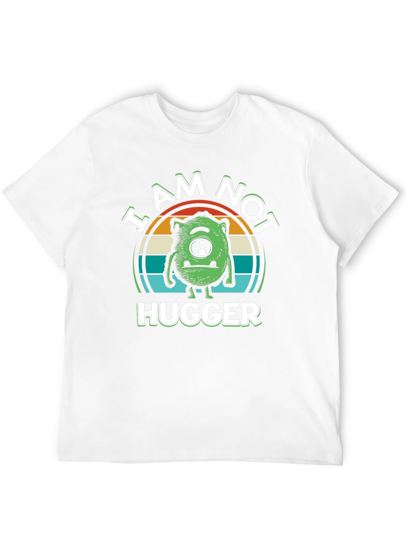 I Am Not Hugger Graphic T-Shirt