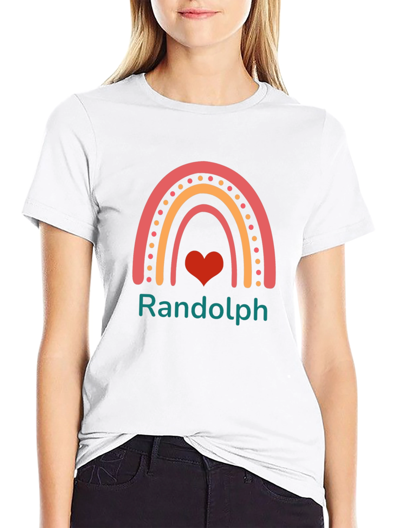 Rainbow Randolph Personalized T-Shirt