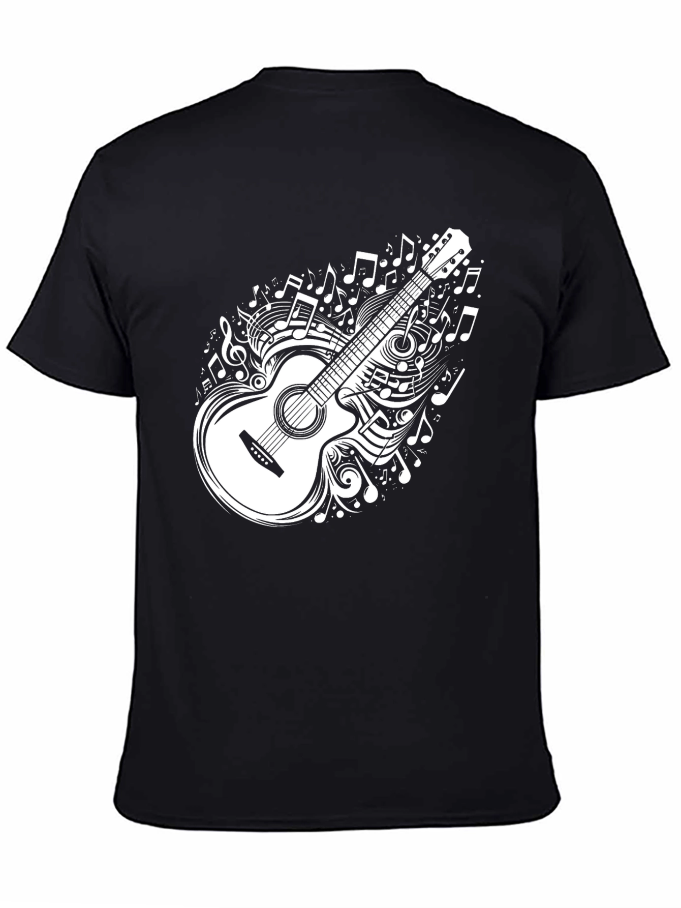 Guitar Music Graphic Tee