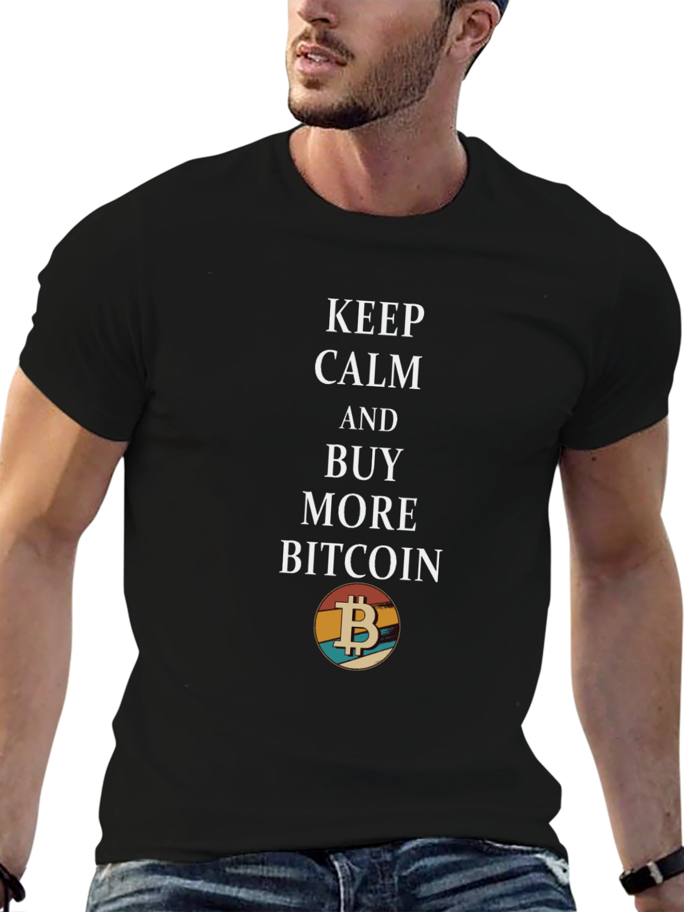 Keep Calm Buy Bitcoin Graphic Tee