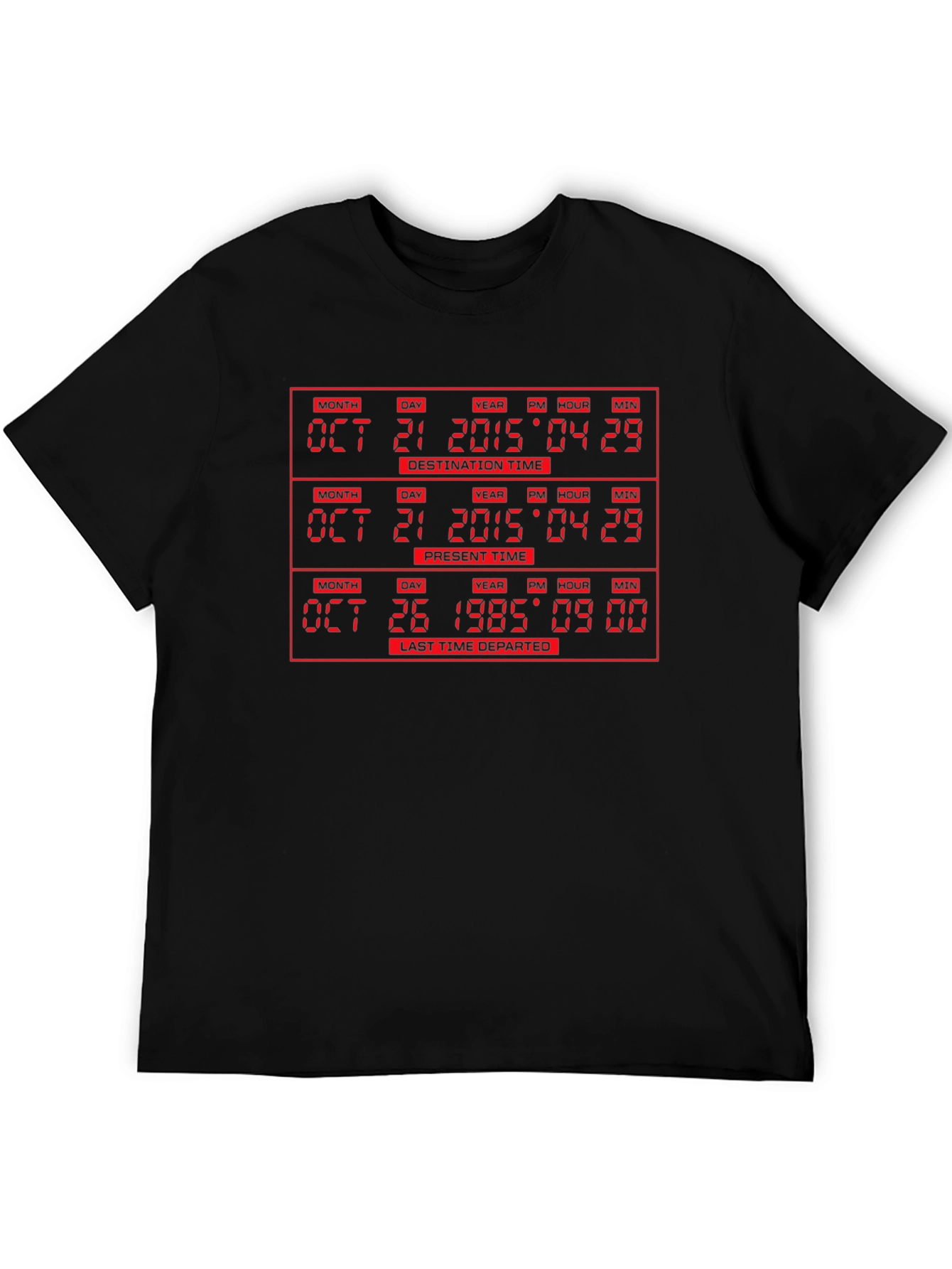 Back to the Future T-Shirt - Time Travel Tee