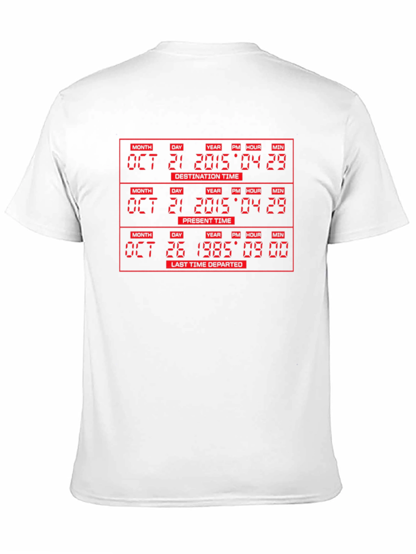 Back to the Future T-Shirt - Time Travel Tee