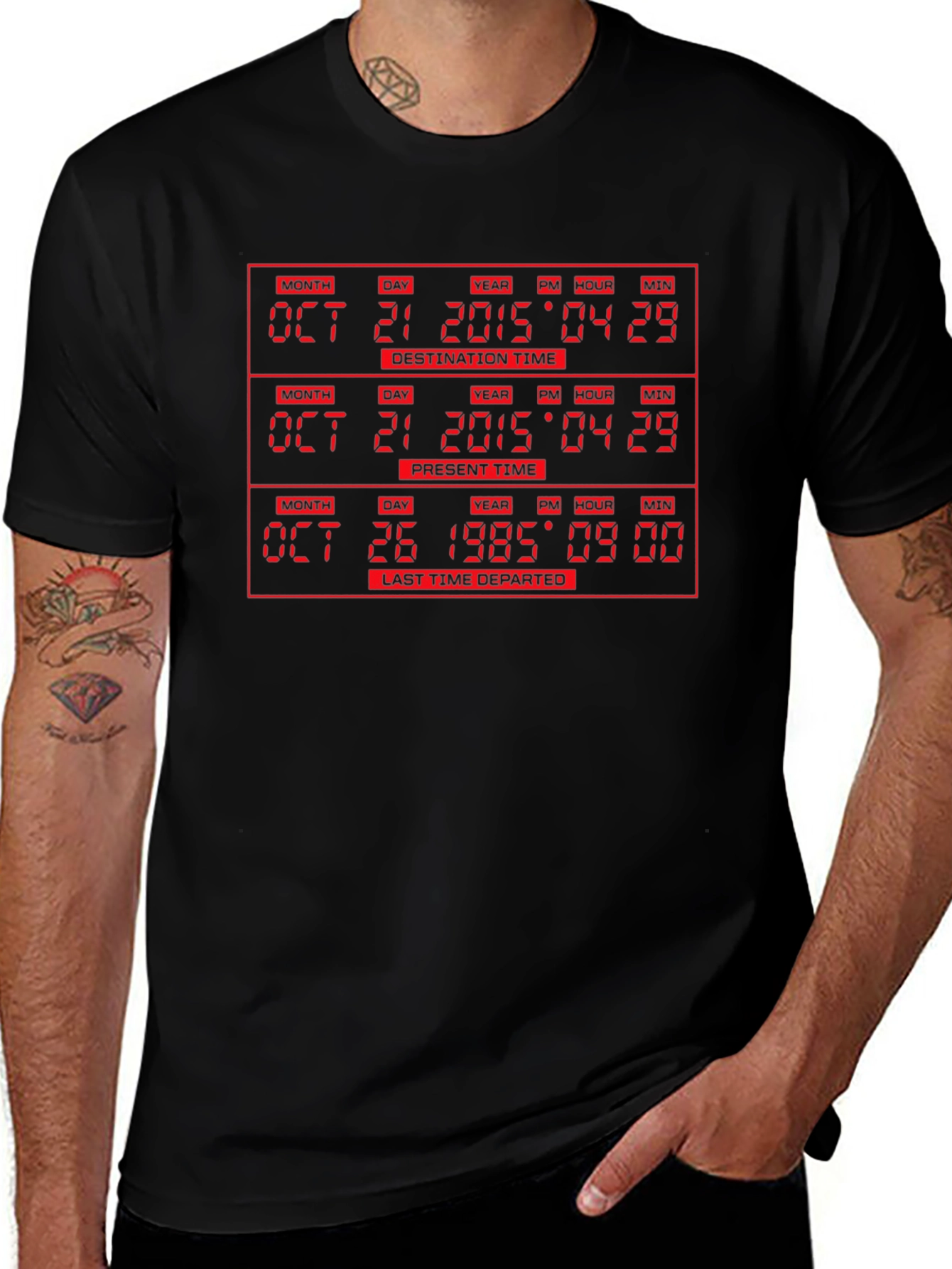 Back to the Future T-Shirt - Time Travel Tee