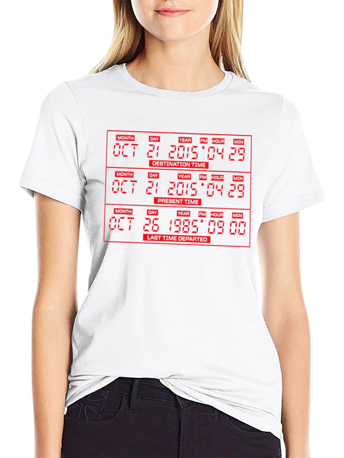 Back to the Future T-Shirt - Time Travel Tee