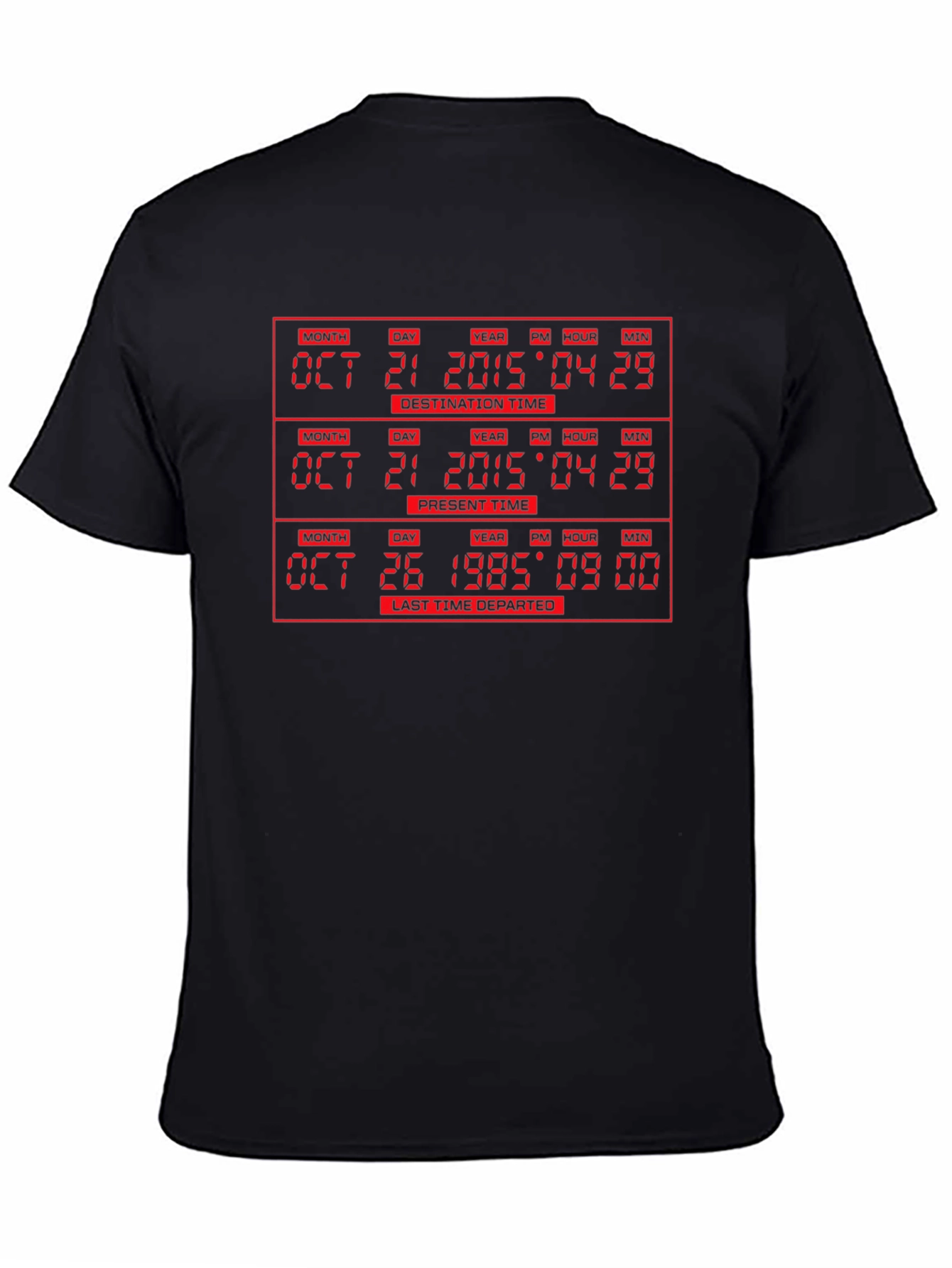 Back to the Future T-Shirt - Time Travel Tee