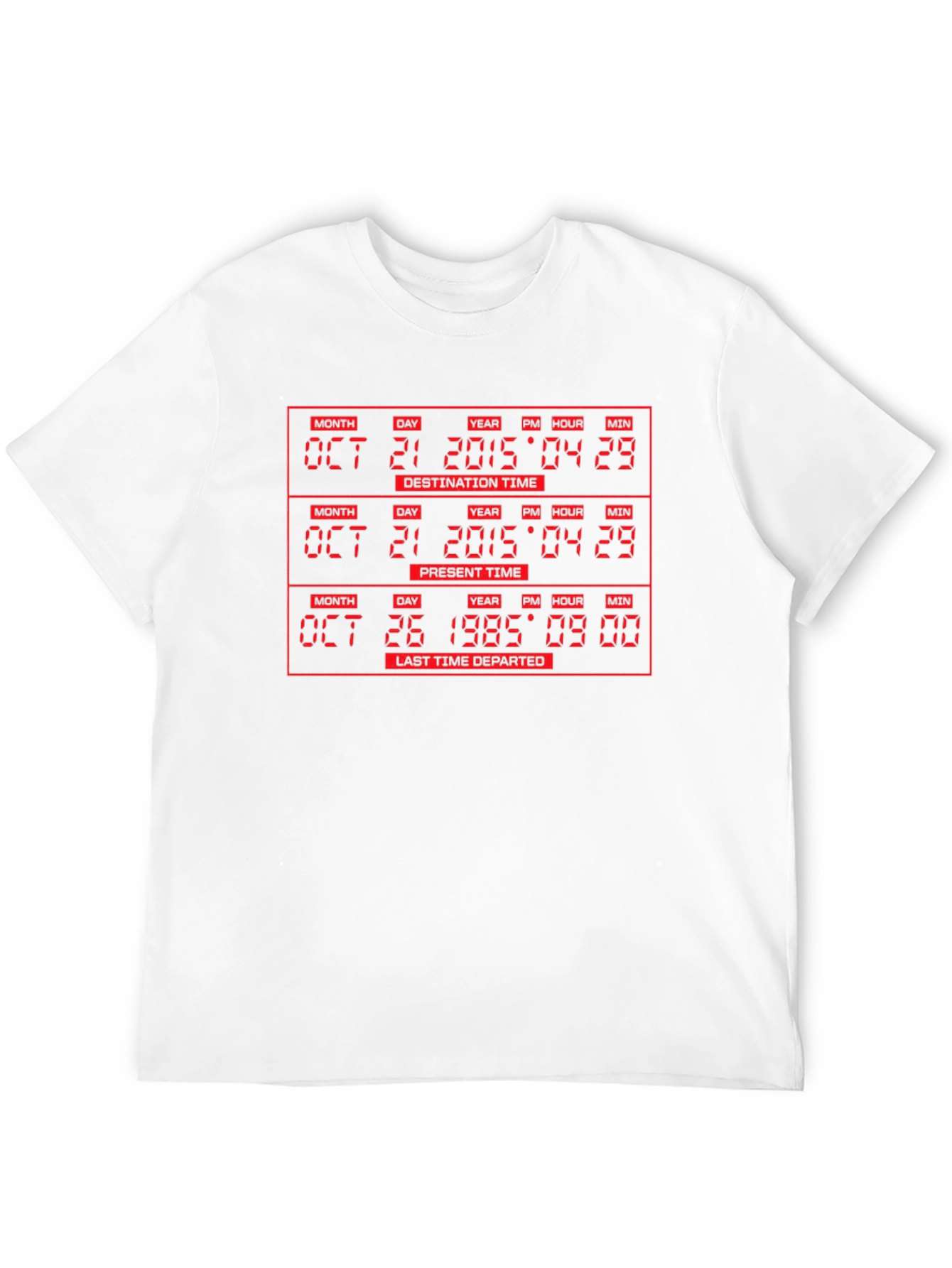 Back to the Future T-Shirt - Time Travel Tee