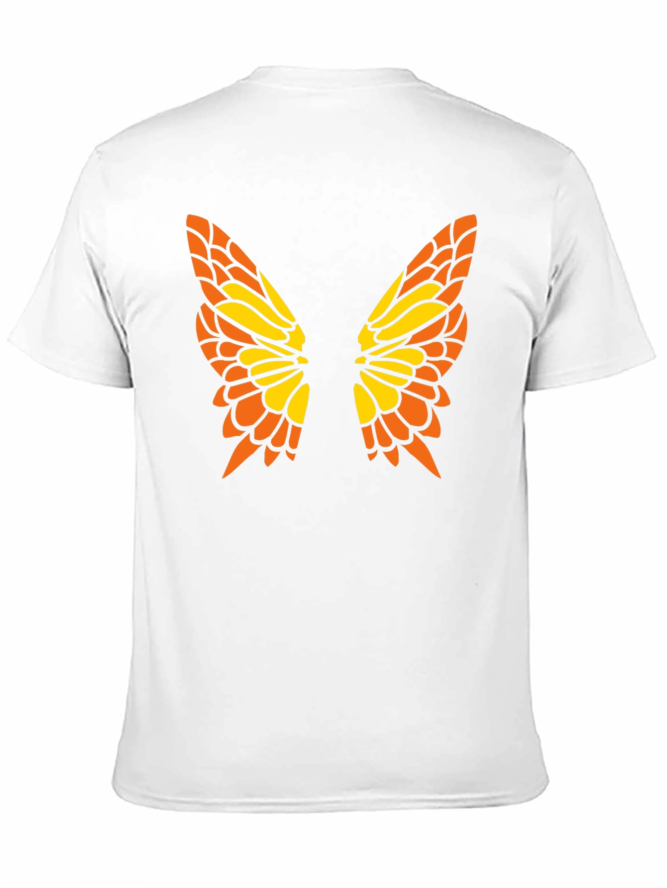 Butterfly Wings Graphic Black T-Shirt