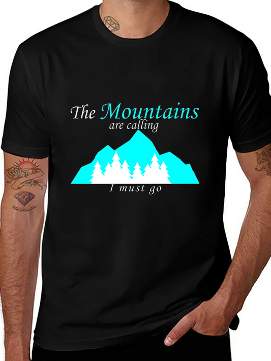 Mountains are Calling Graphic Tee