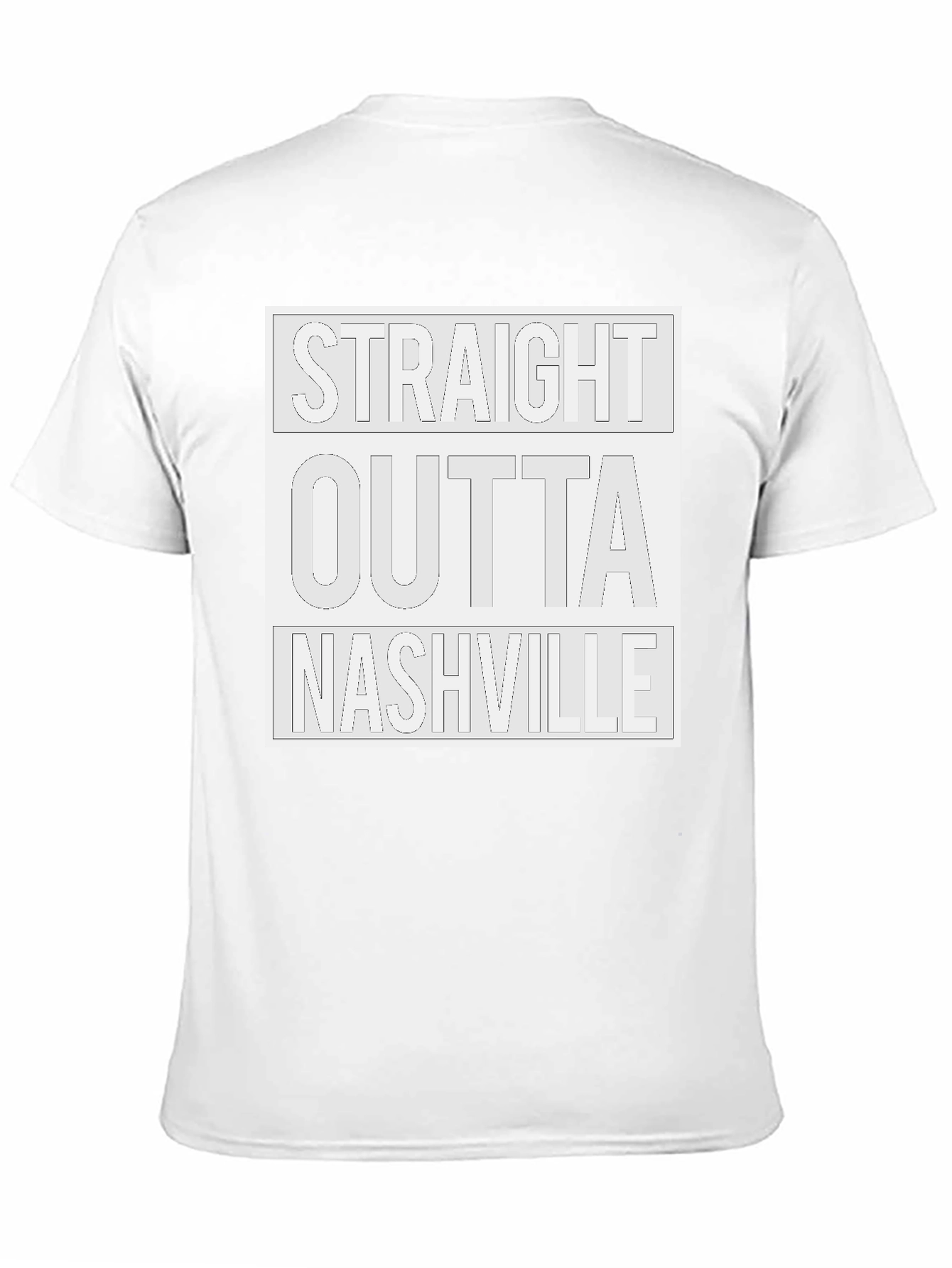 Straight Outta Nashville Graphic Tee - Unisex