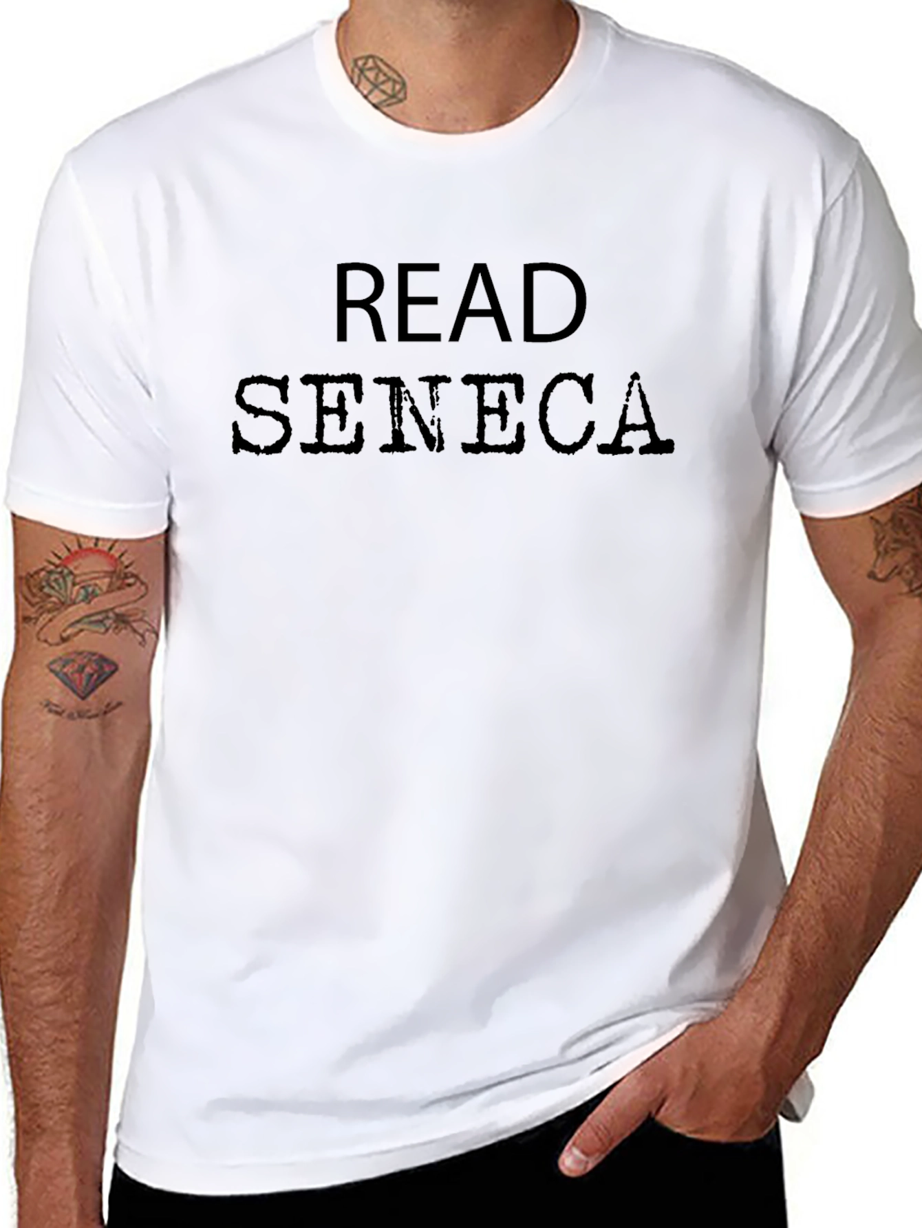 Read Seneca T-Shirt - Stoic Philosophy Tee