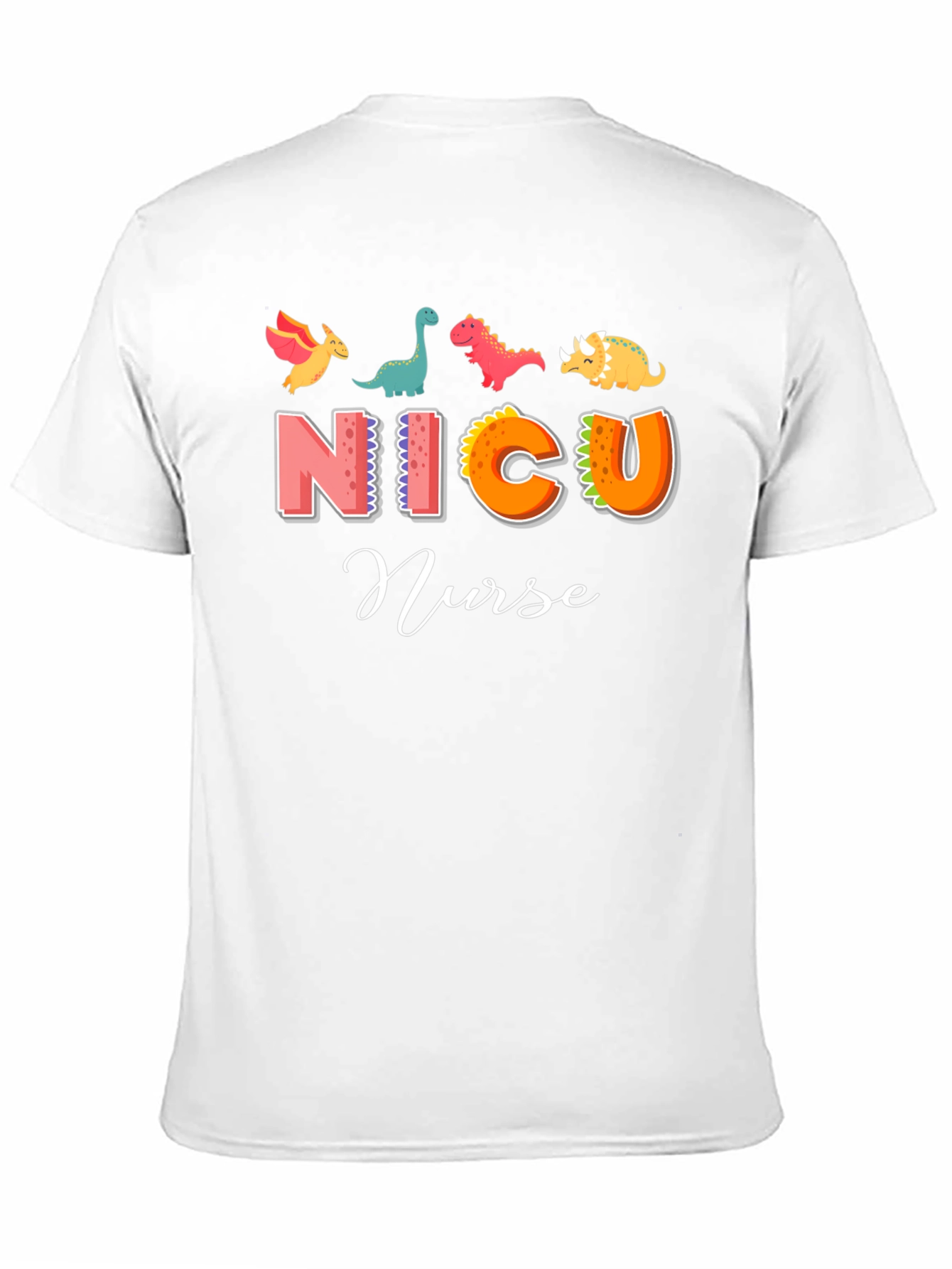 NICU Nurse Dinosaur Graphic Tee