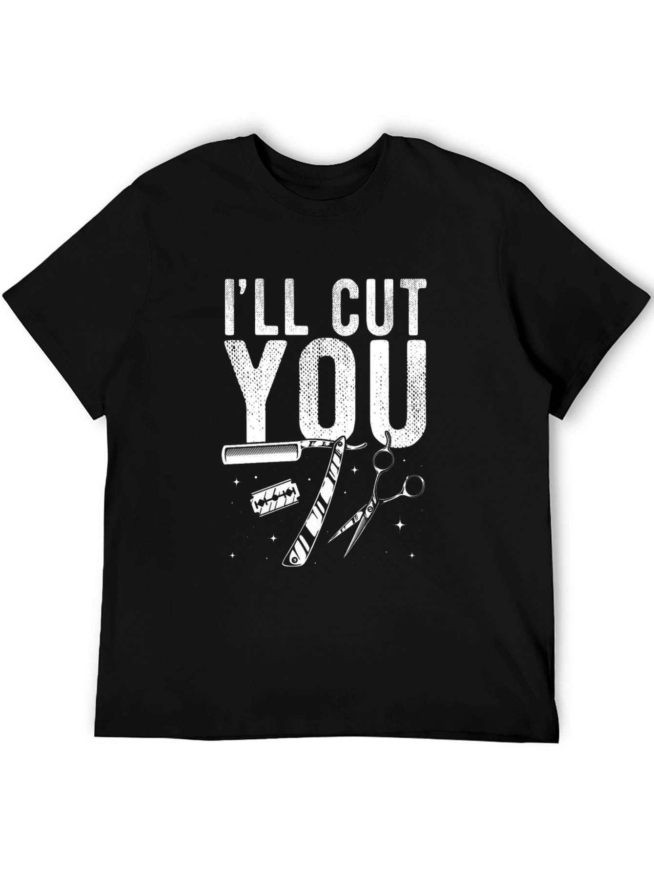 Ill Cut You Barber Graphic T-Shirt