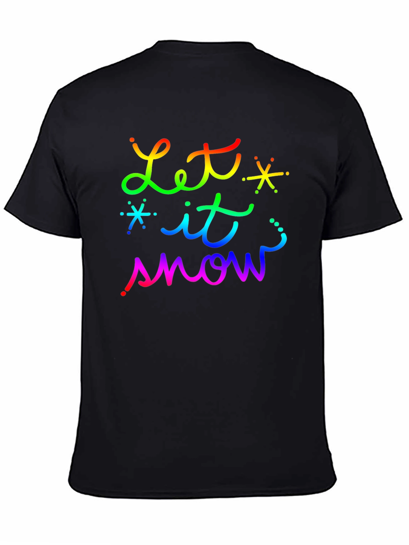 Let it Snow Rainbow T-Shirt