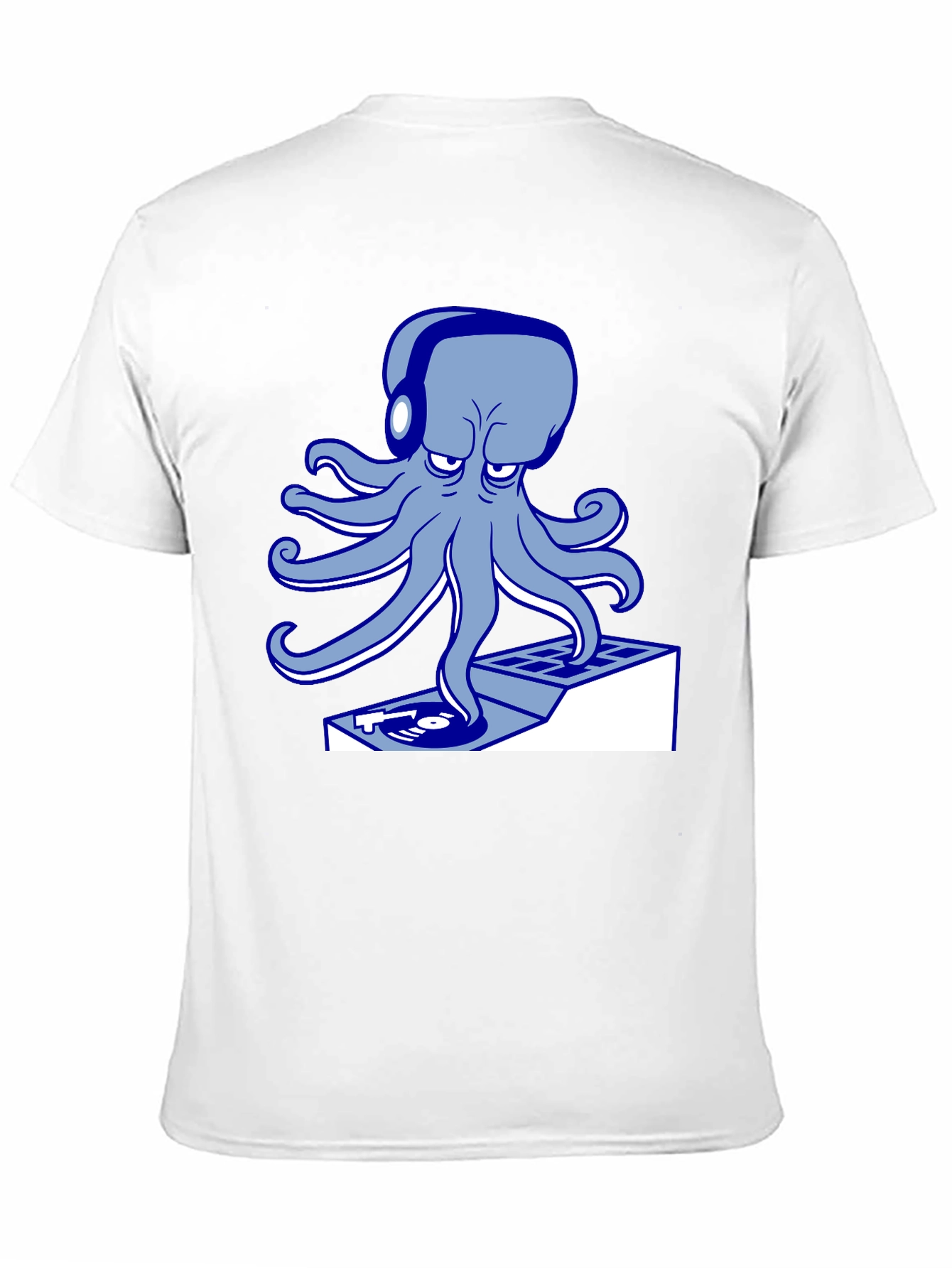 DJ Octopus T-Shirt - Cool Graphic Tee