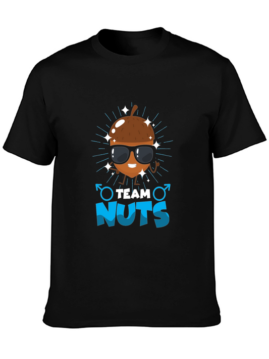 Team Nuts Funny Graphic T-Shirt