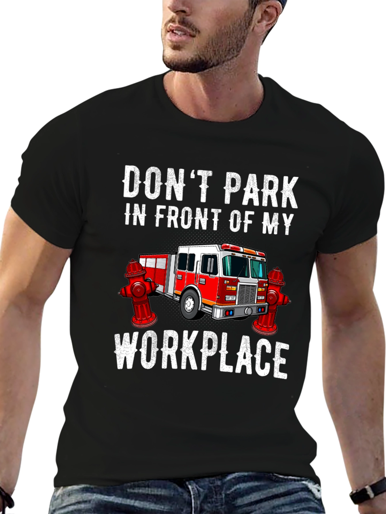 Firefighter Workplace T-Shirt