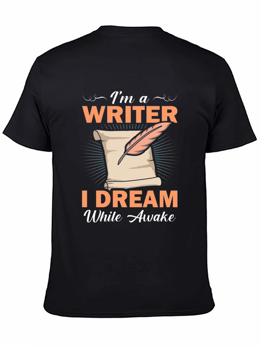 Writer Dreamer Black T-Shirt