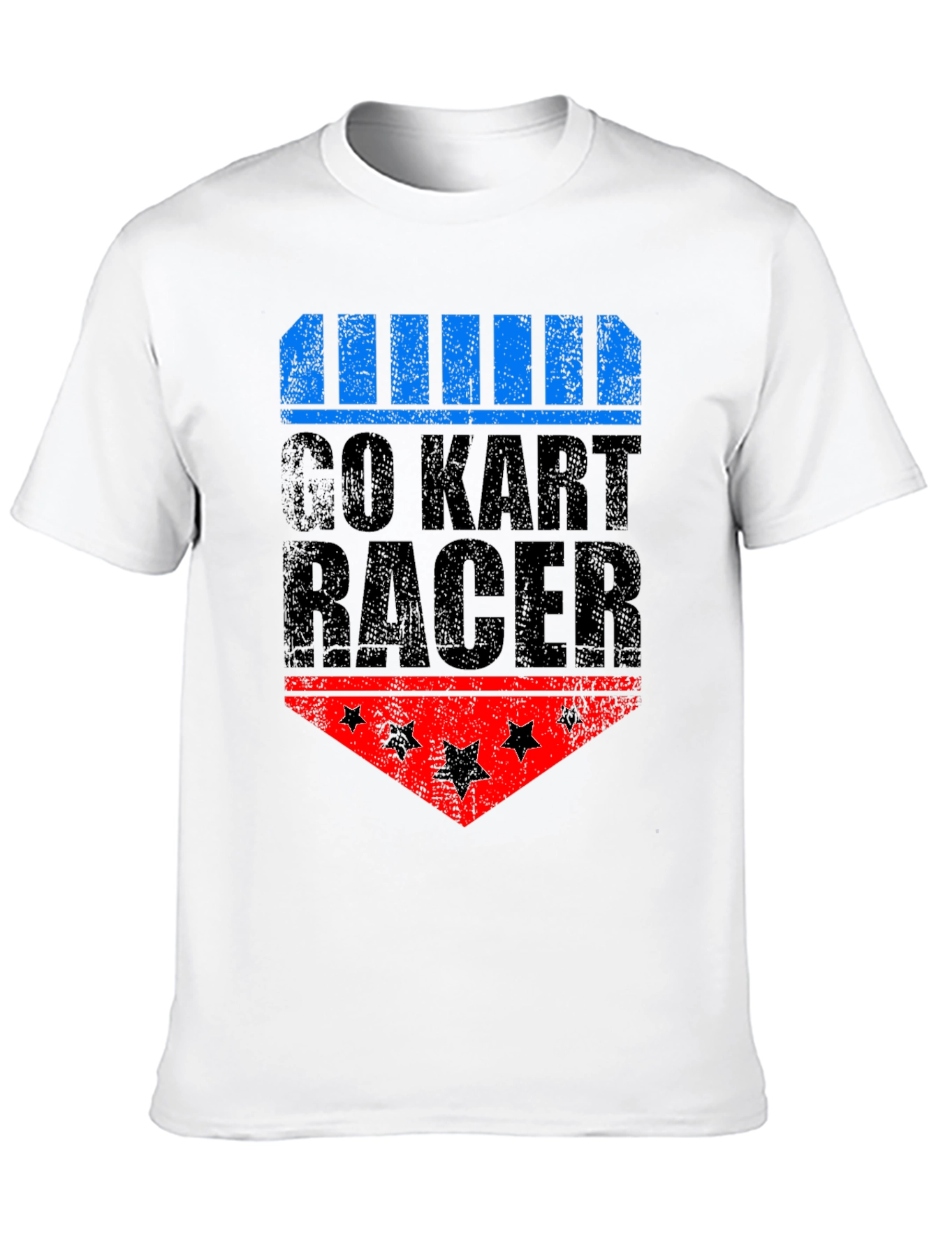Go Kart Racer Graphic T-Shirt - Cool Racing Tee
