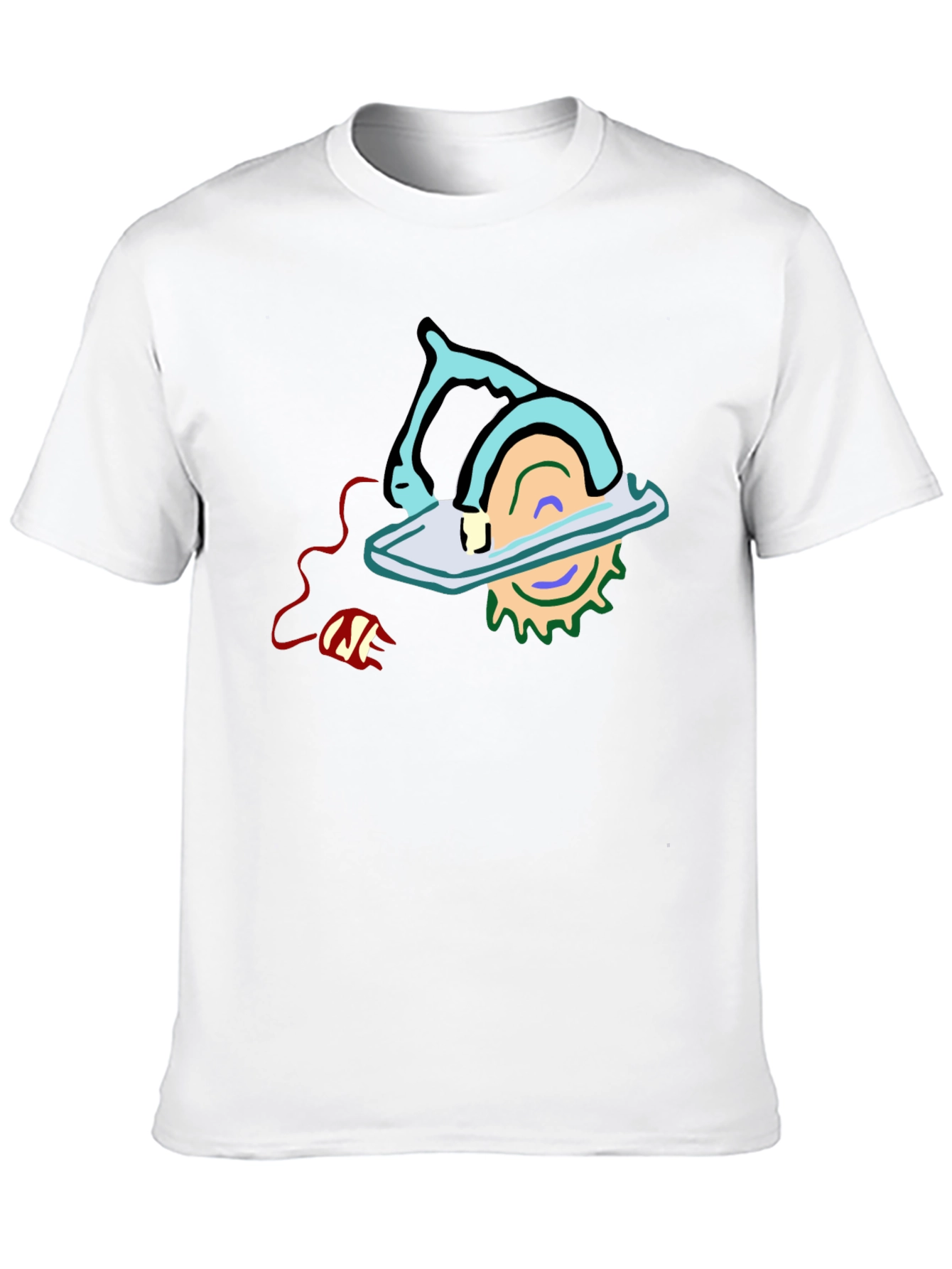 Electric Saw Graphic Tee - Bold & Unique Design