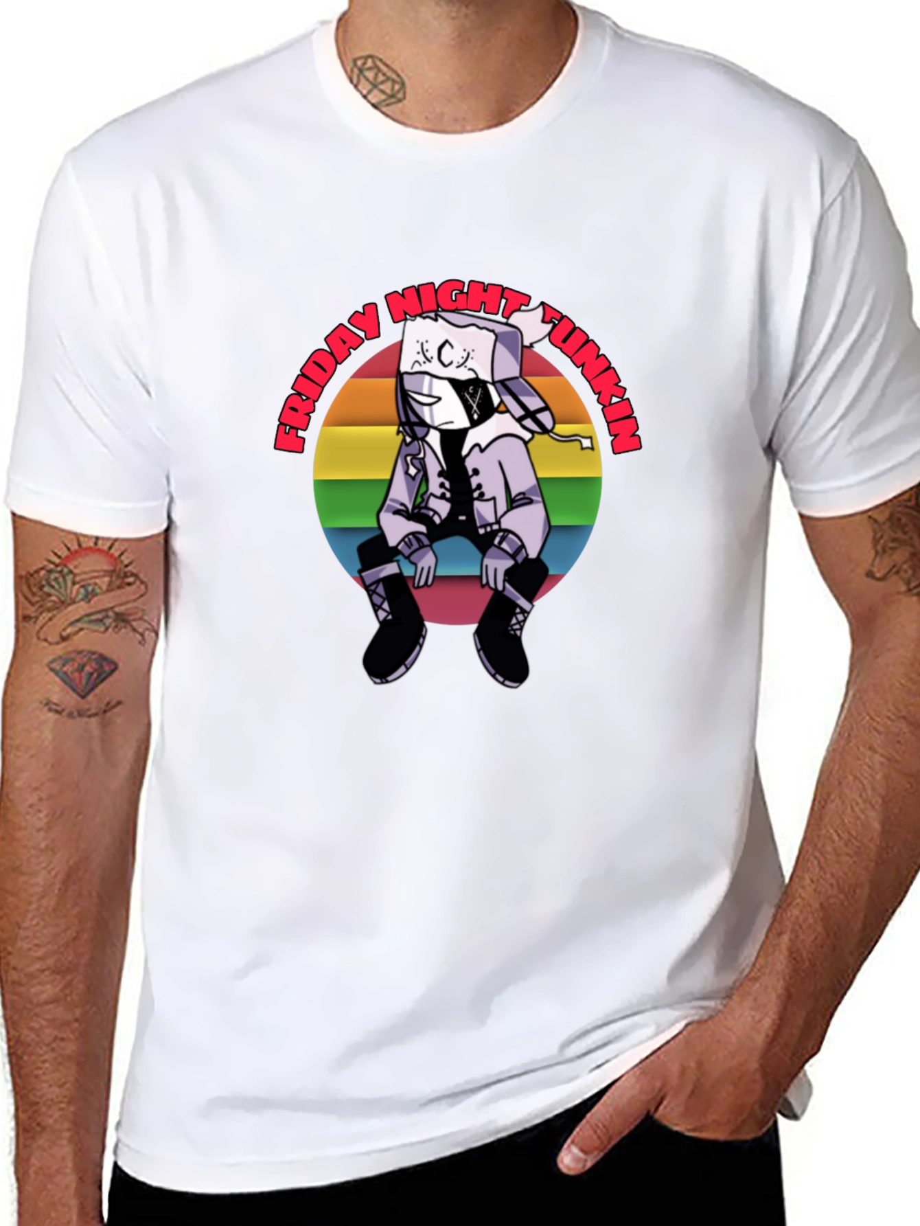 Friday Night Funkin Character Graphic Tee
