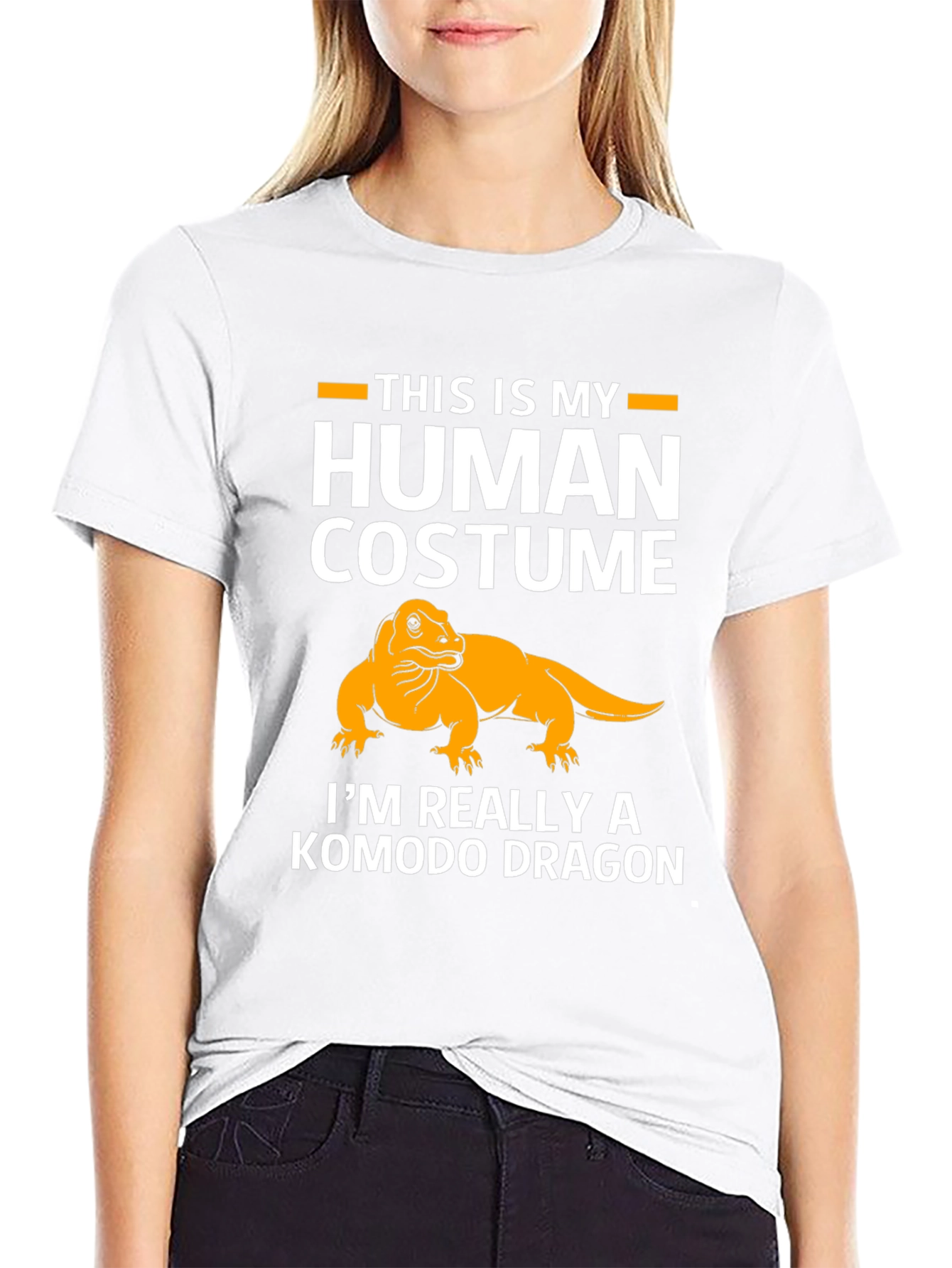 Human Costume Komodo Dragon T-Shirt