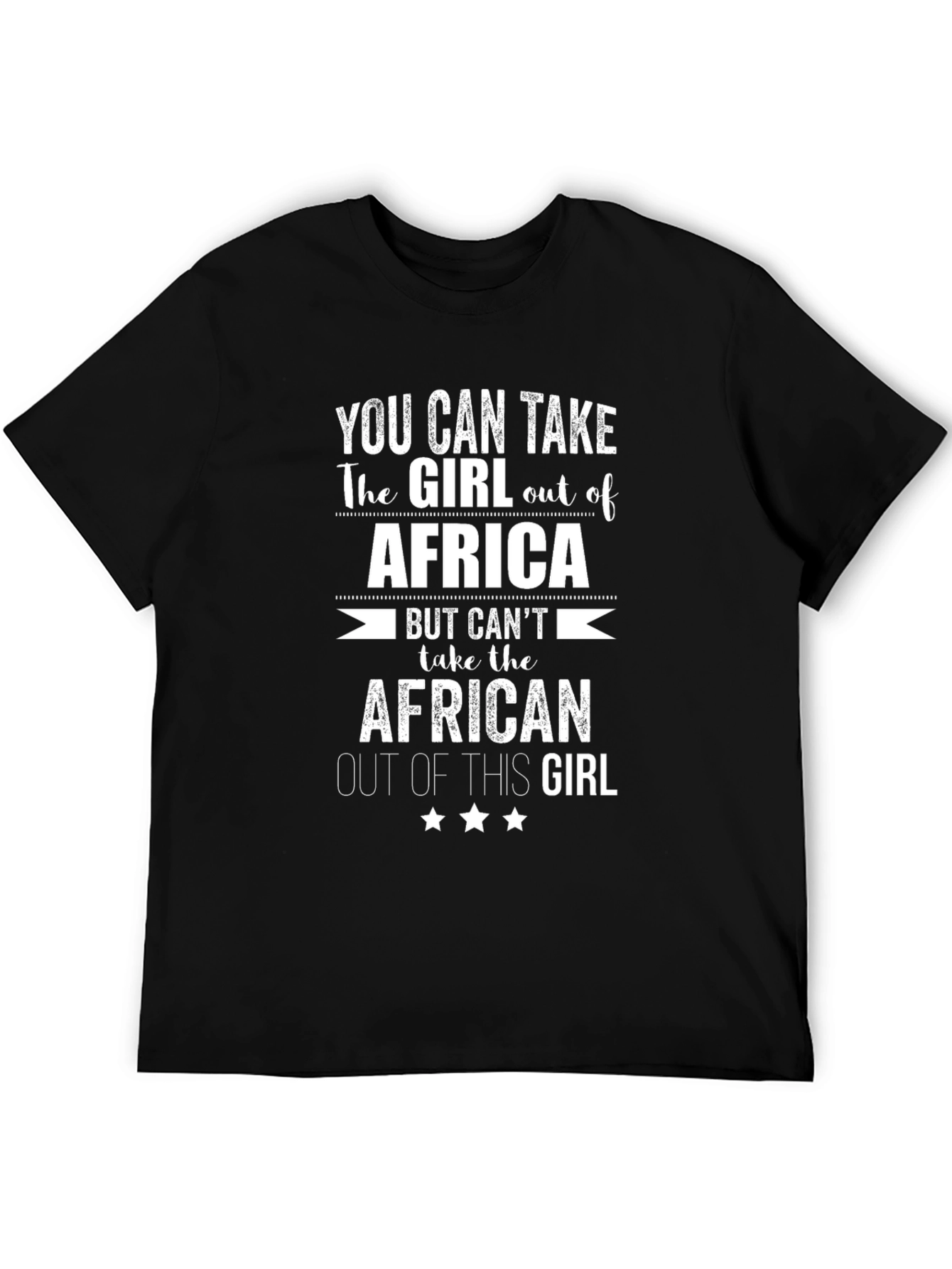 African Girl T-Shirt - Stylish Graphic Tee