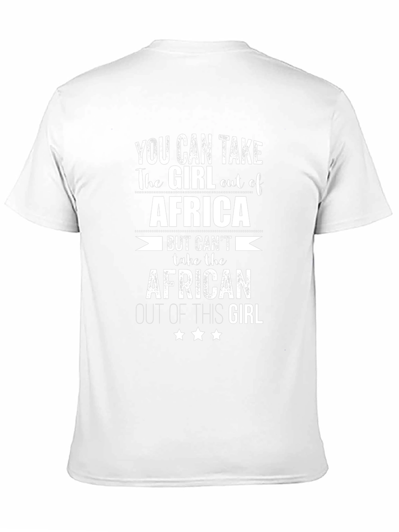 African Girl T-Shirt - Stylish Graphic Tee