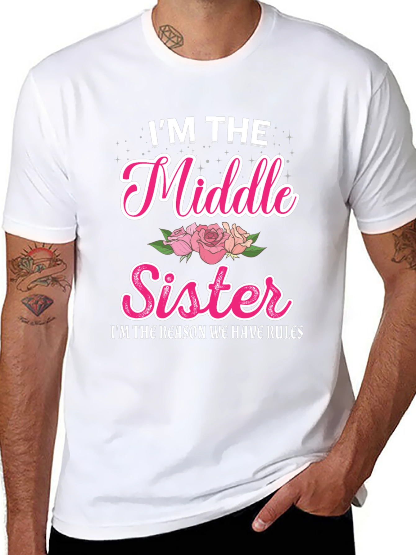 Middle Sister T-Shirt - Family Fun