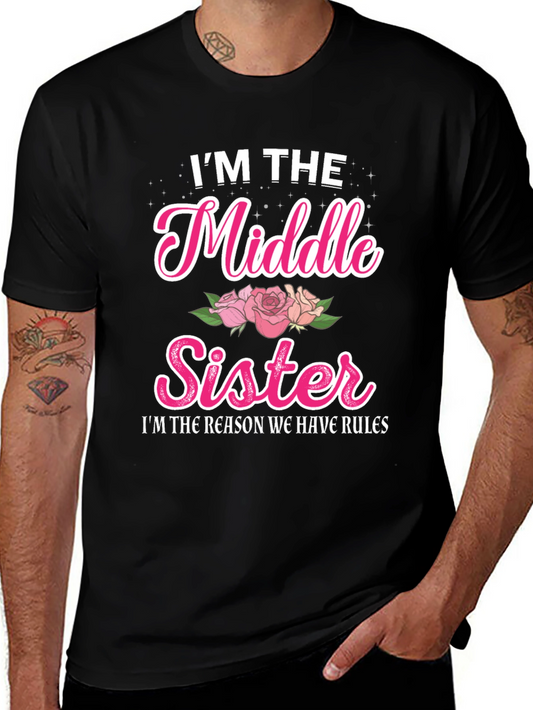 Middle Sister T-Shirt - Family Fun