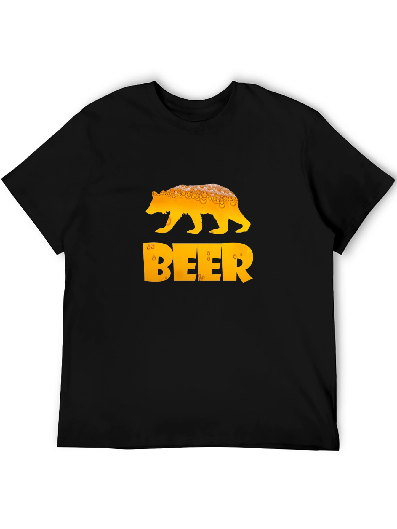 Bear Beer Graphic T-Shirt - Mens