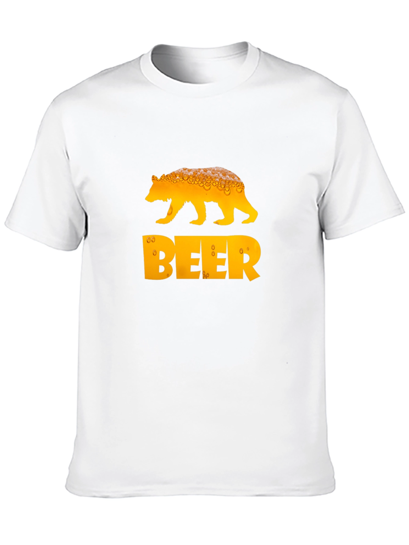 Bear Beer Graphic T-Shirt - Mens