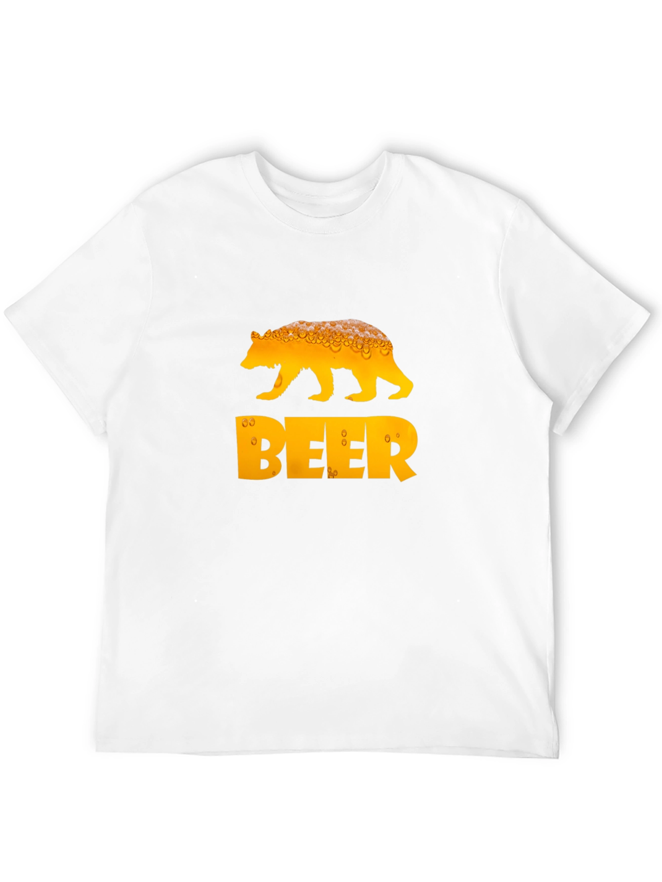 Bear Beer Graphic T-Shirt - Mens
