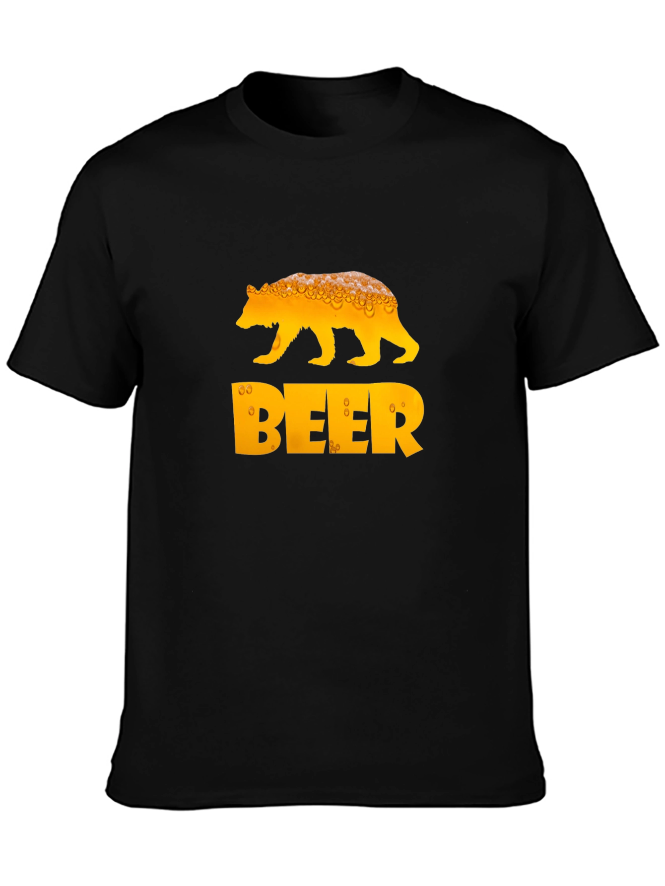 Bear Beer Graphic T-Shirt - Mens