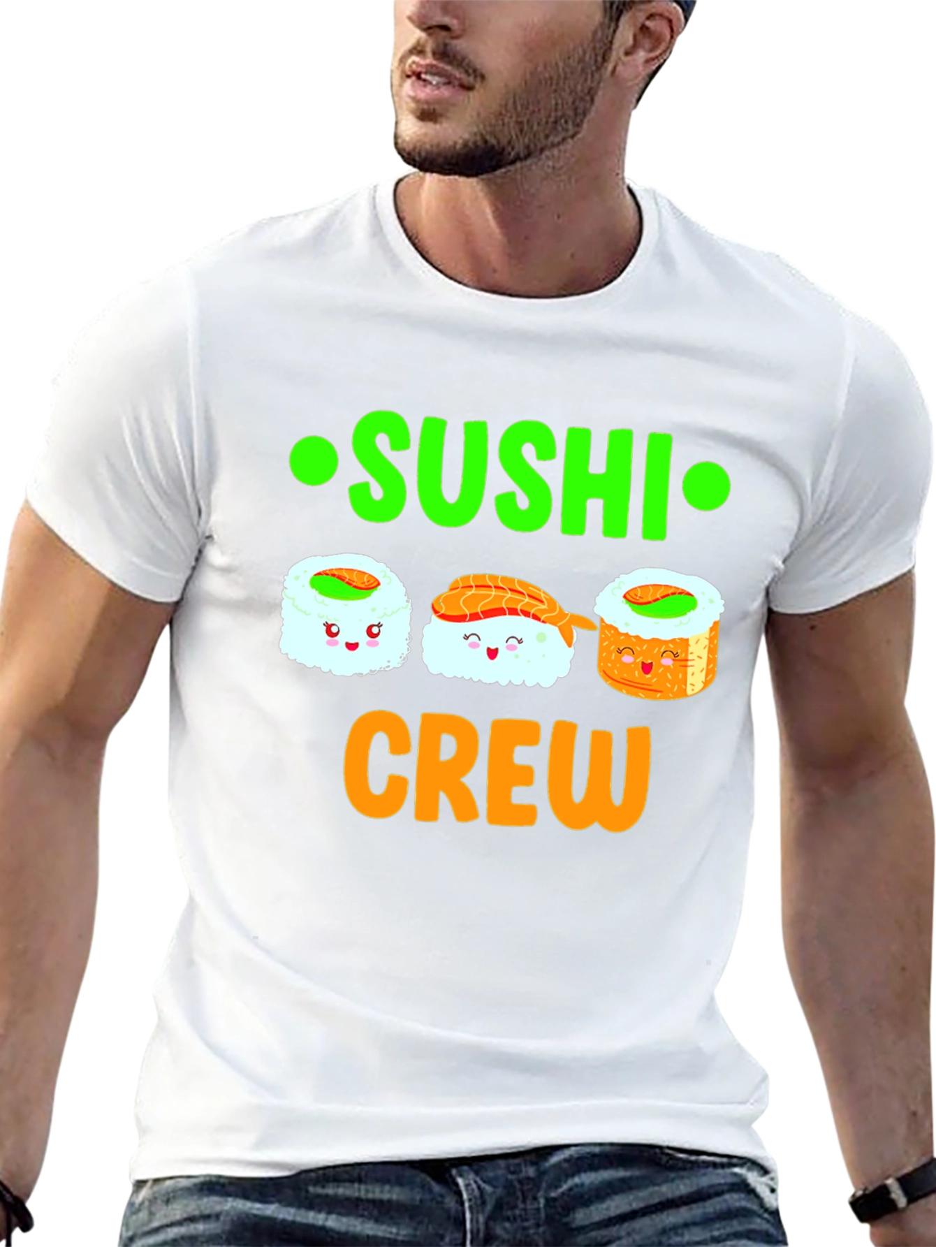 Sushi Crew T-Shirt - Cute Sushi Graphic Tee
