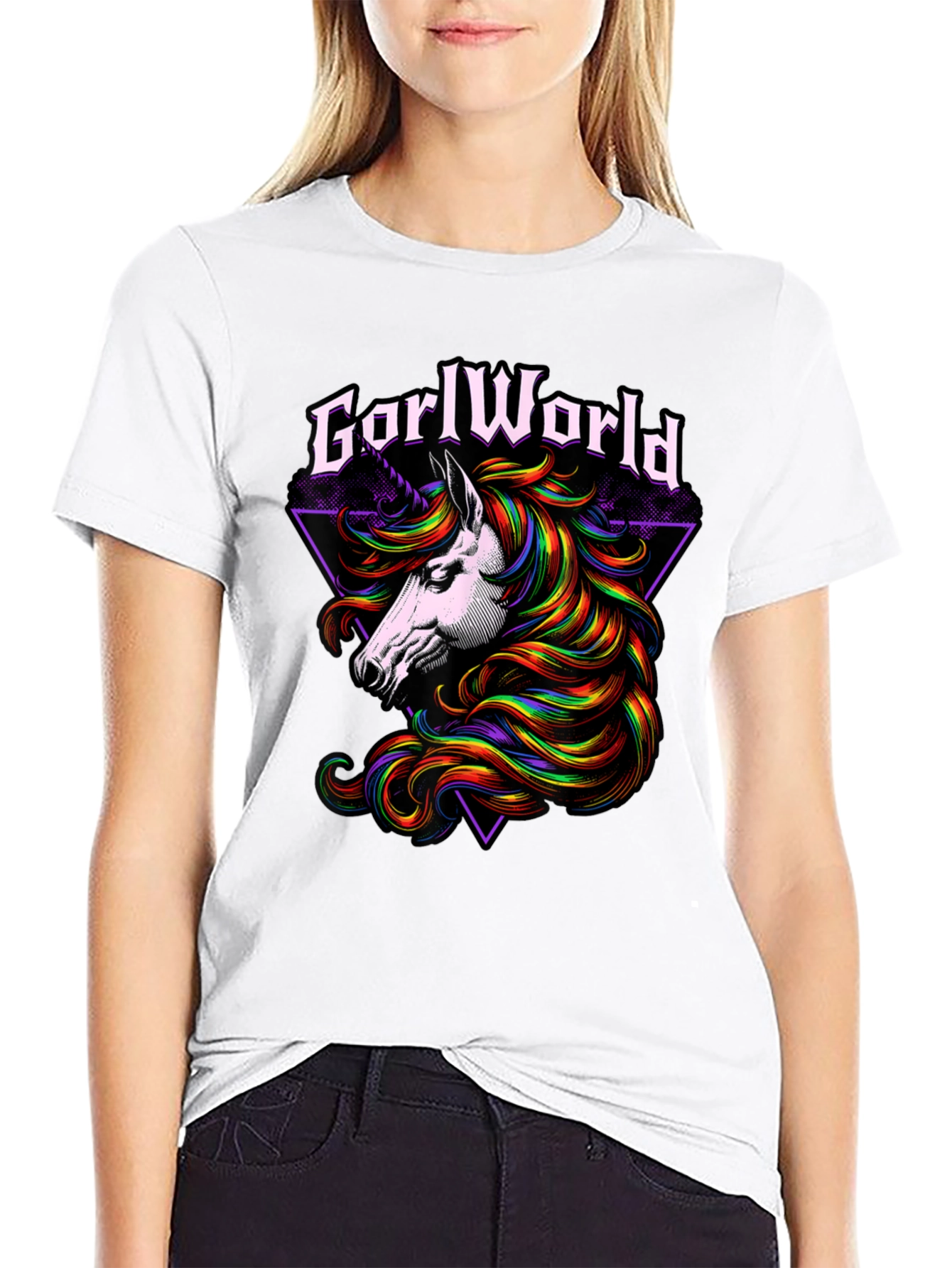GortlWorld Unicorn Graphic T-Shirt