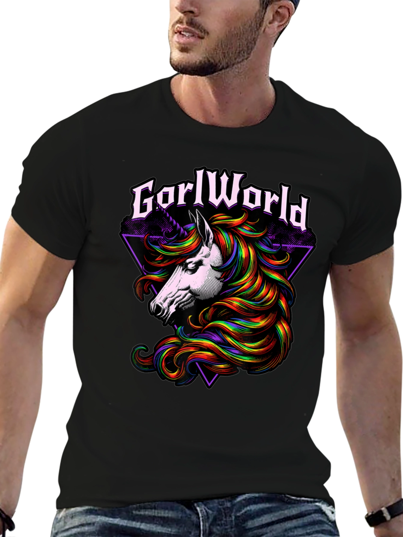 GortlWorld Unicorn Graphic T-Shirt