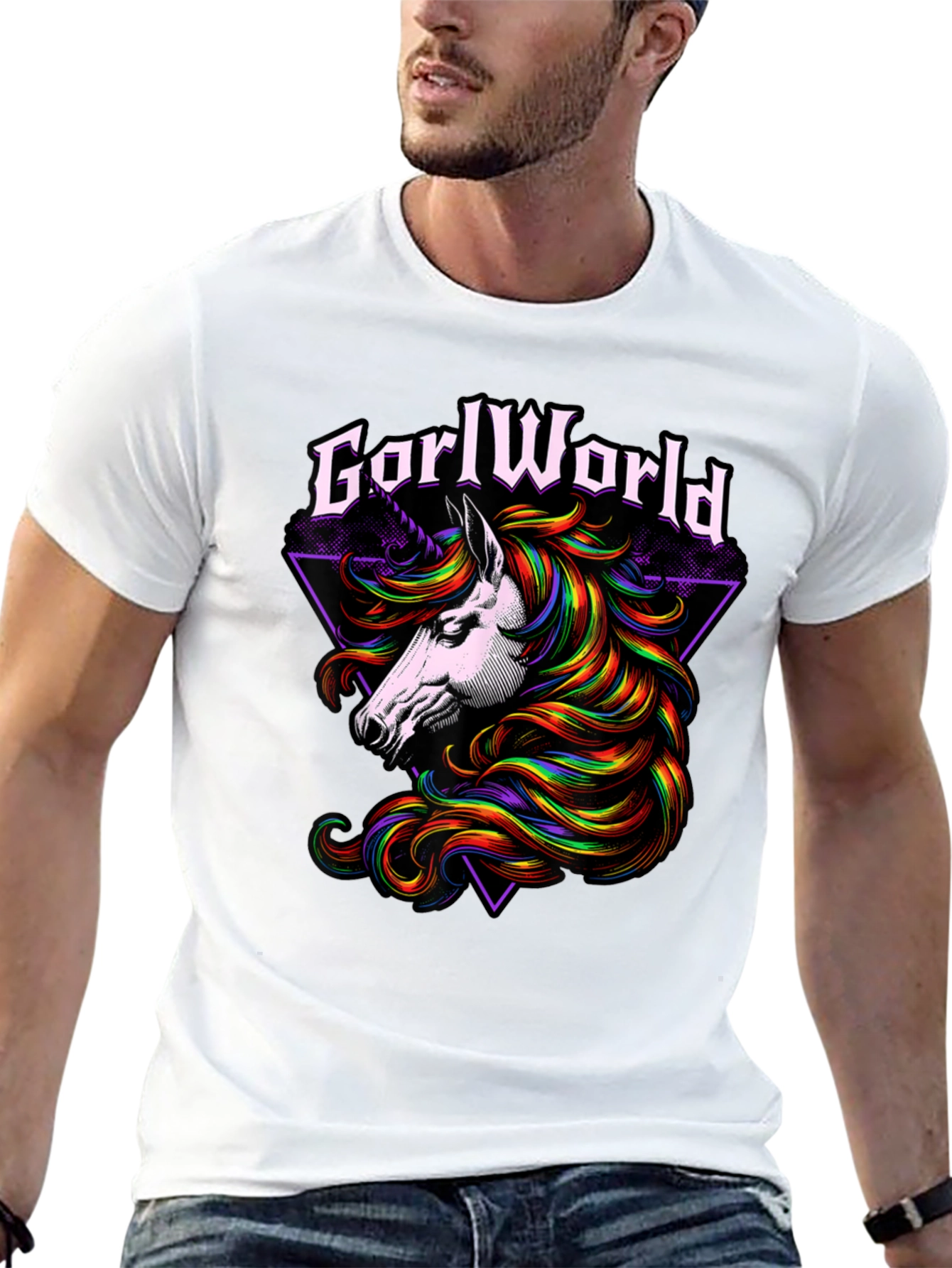 GortlWorld Unicorn Graphic T-Shirt