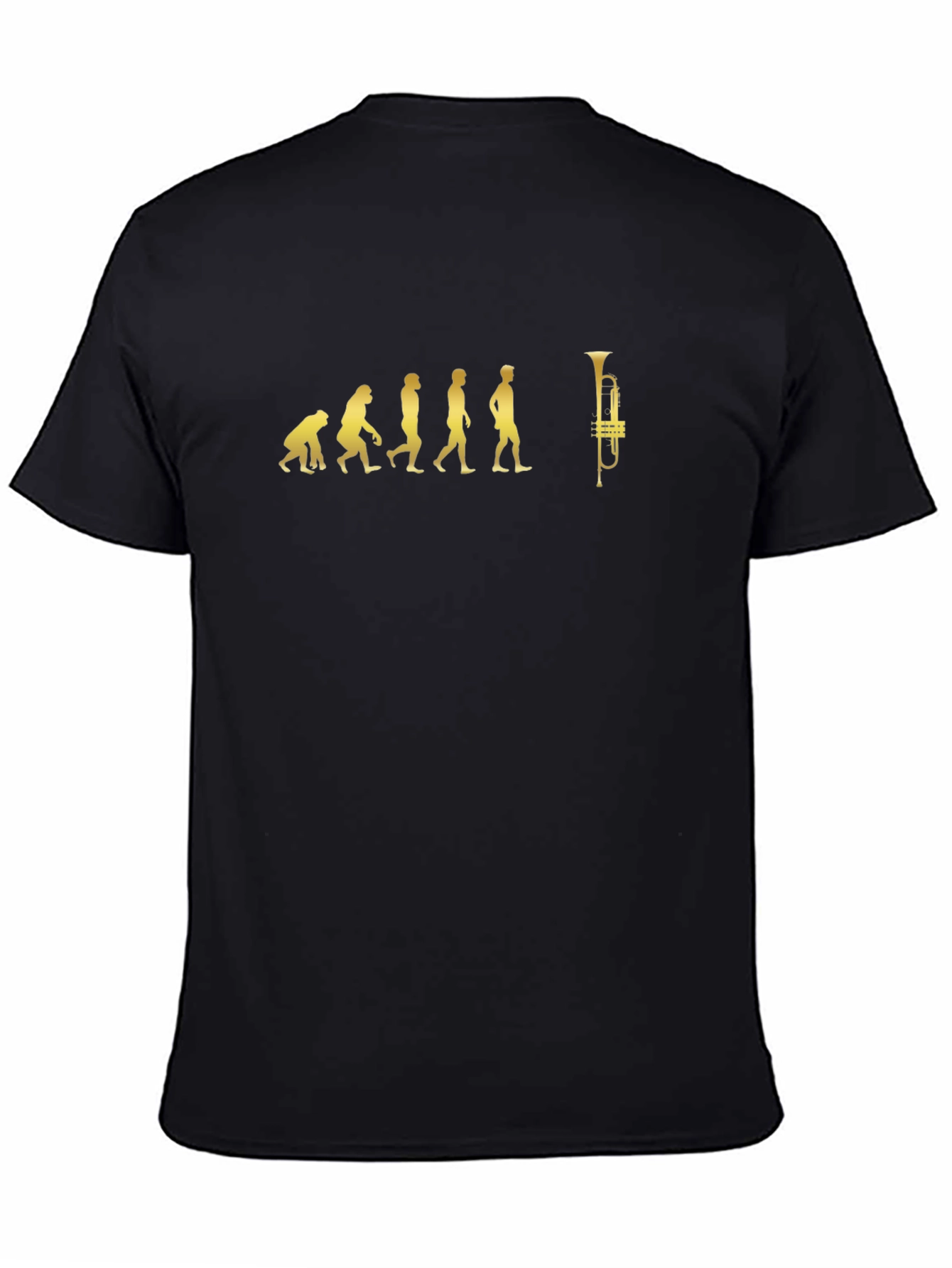 Evolution of Trumpet Player T-Shirt