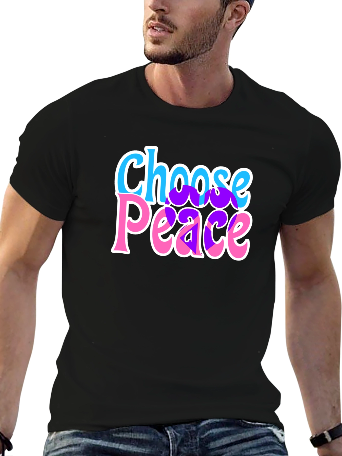 Choose Peace Graphic T-Shirt