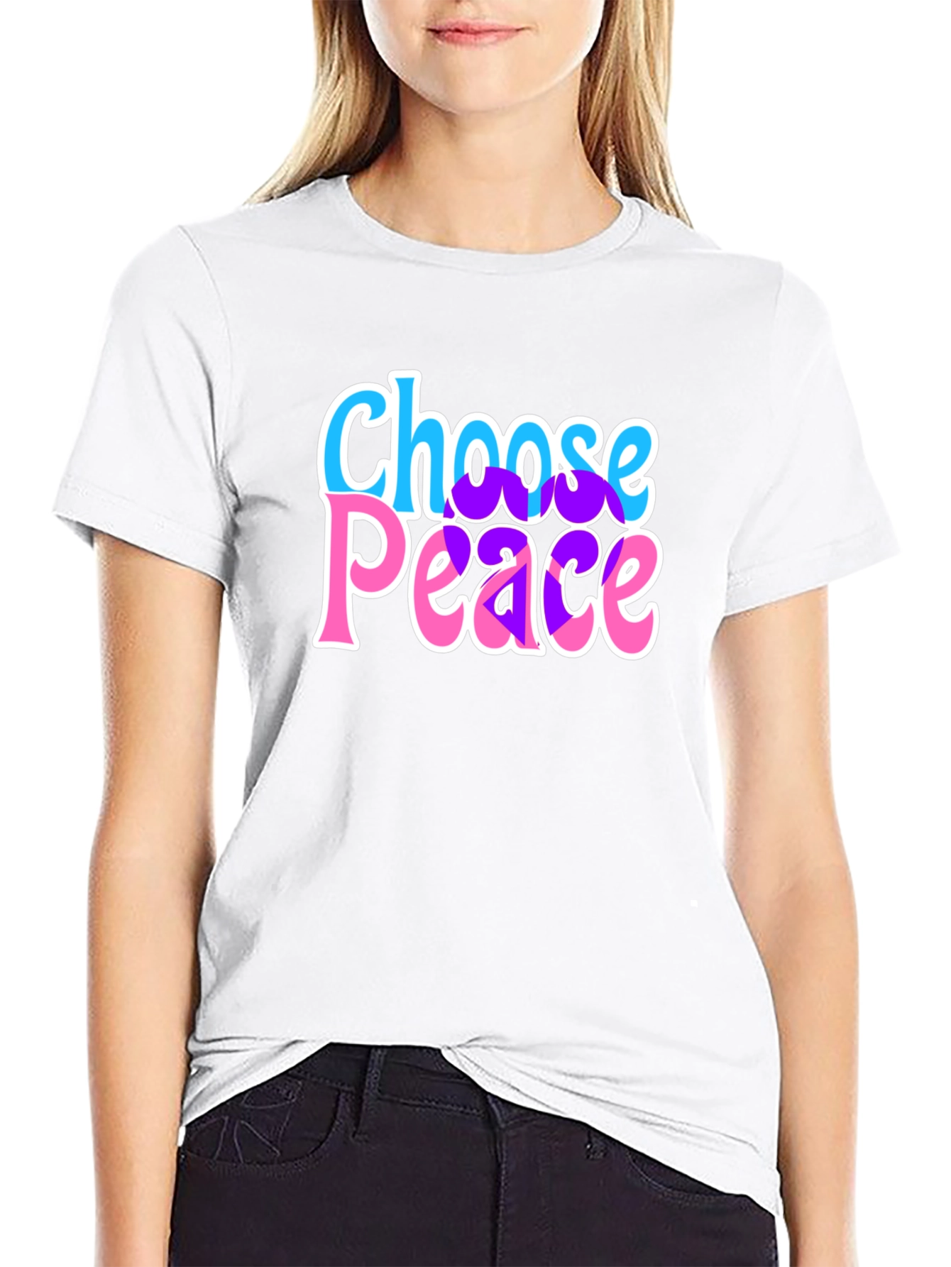 Choose Peace Graphic T-Shirt