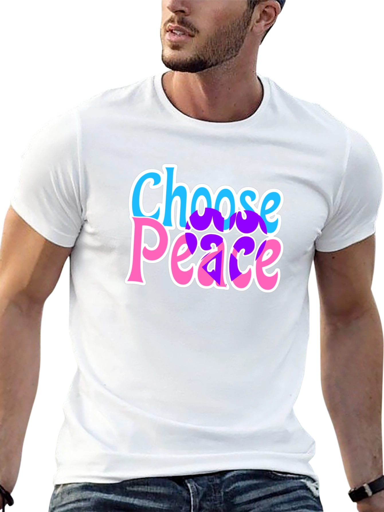 Choose Peace Graphic T-Shirt