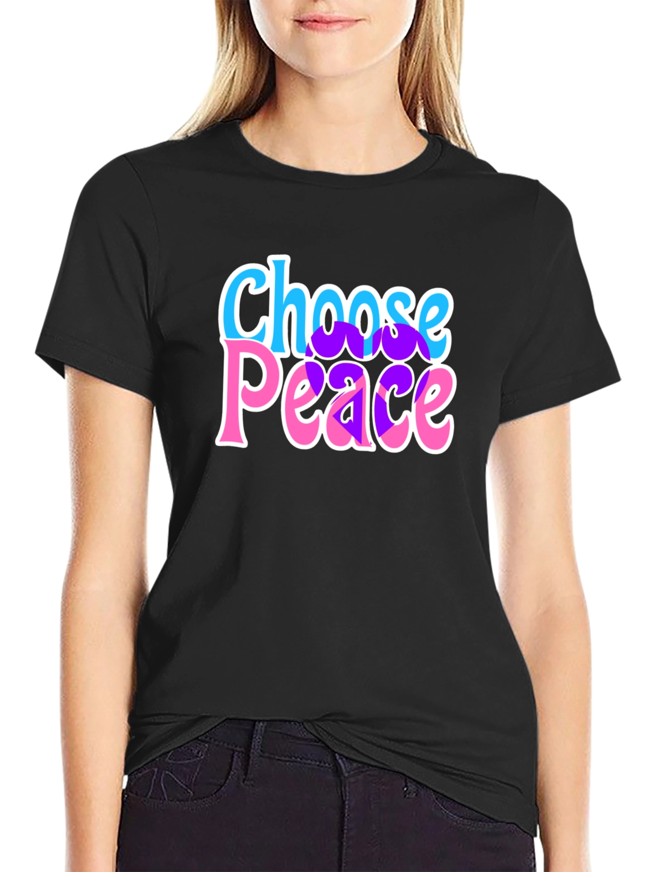Choose Peace Graphic T-Shirt