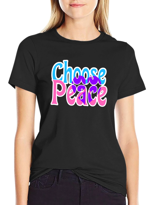 Choose Peace Graphic T-Shirt