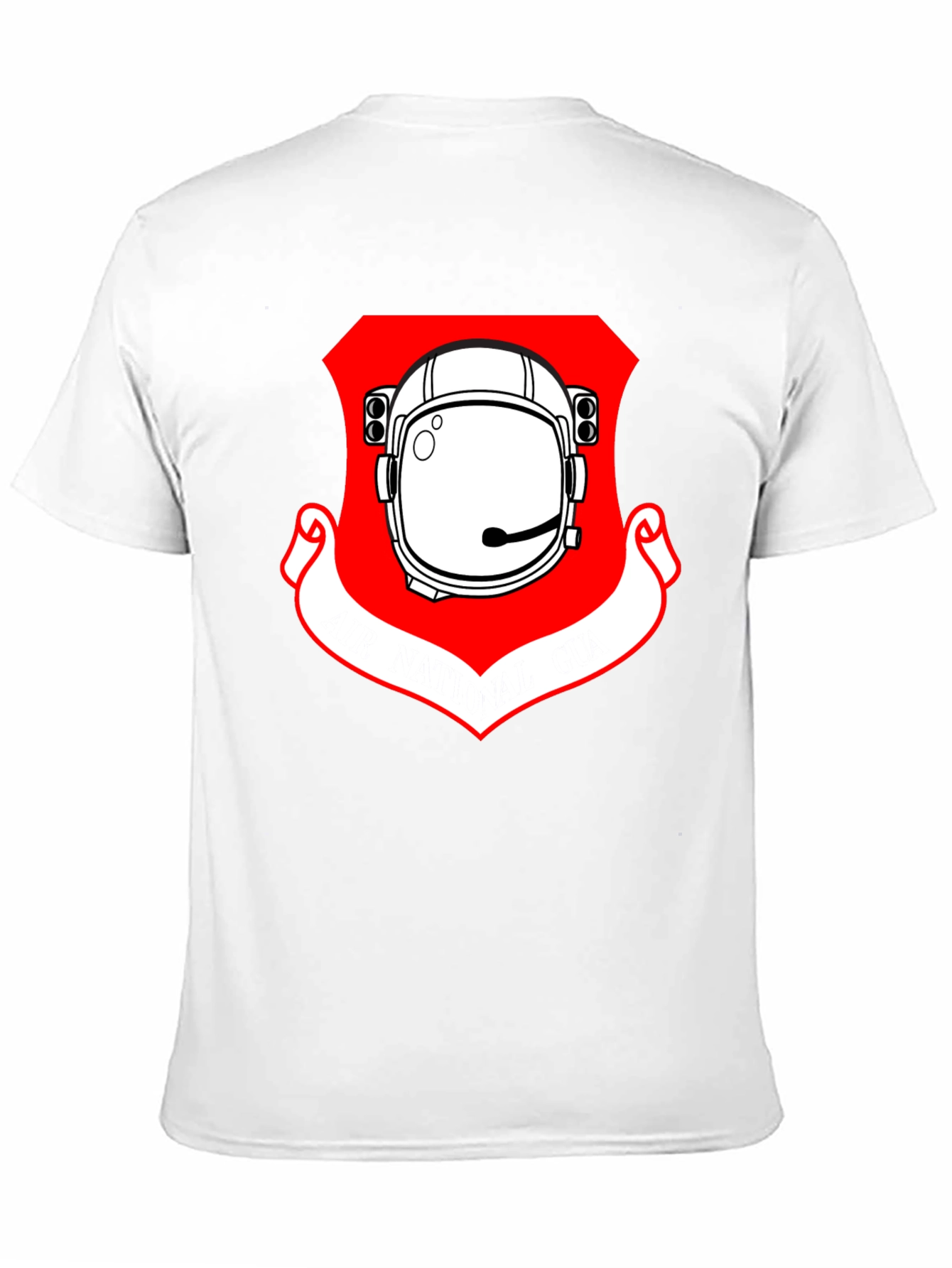 Astronaut Helmet Graphic Tee - Cool Space Design