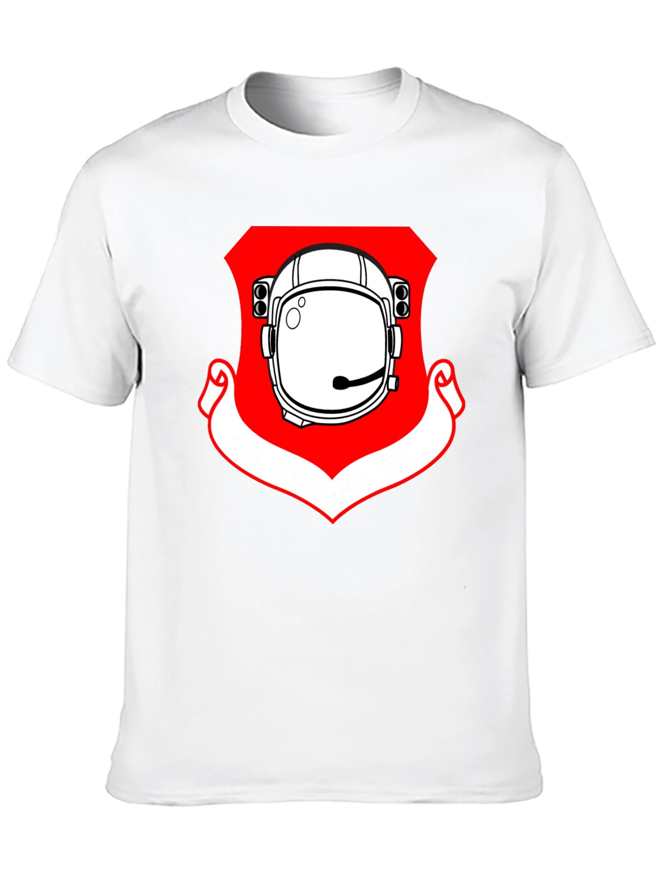Astronaut Helmet Graphic Tee - Cool Space Design