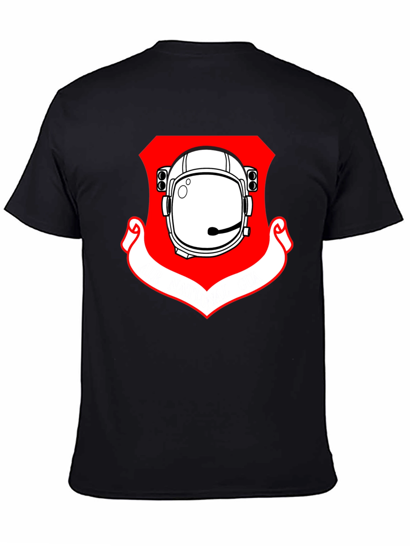 Astronaut Helmet Graphic Tee - Cool Space Design
