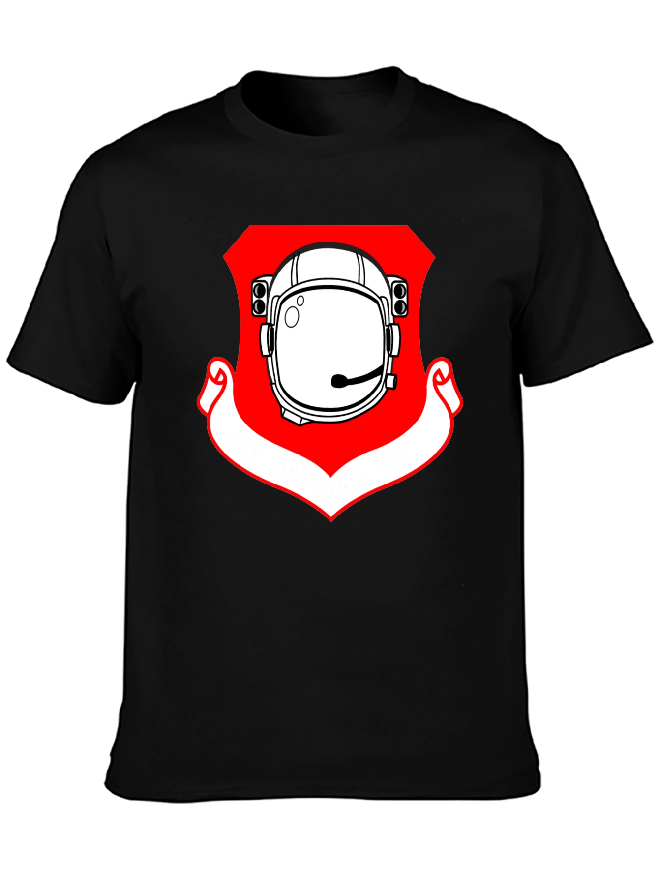 Astronaut Helmet Graphic Tee - Cool Space Design