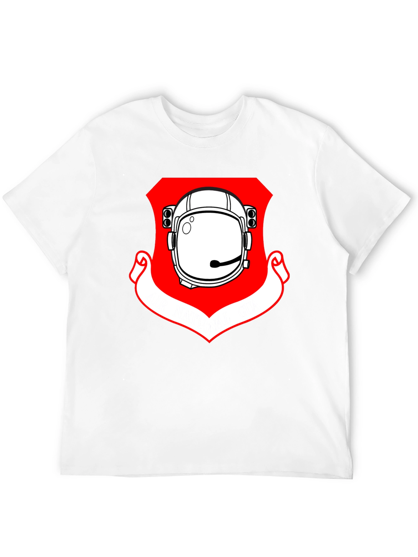Astronaut Helmet Graphic Tee - Cool Space Design