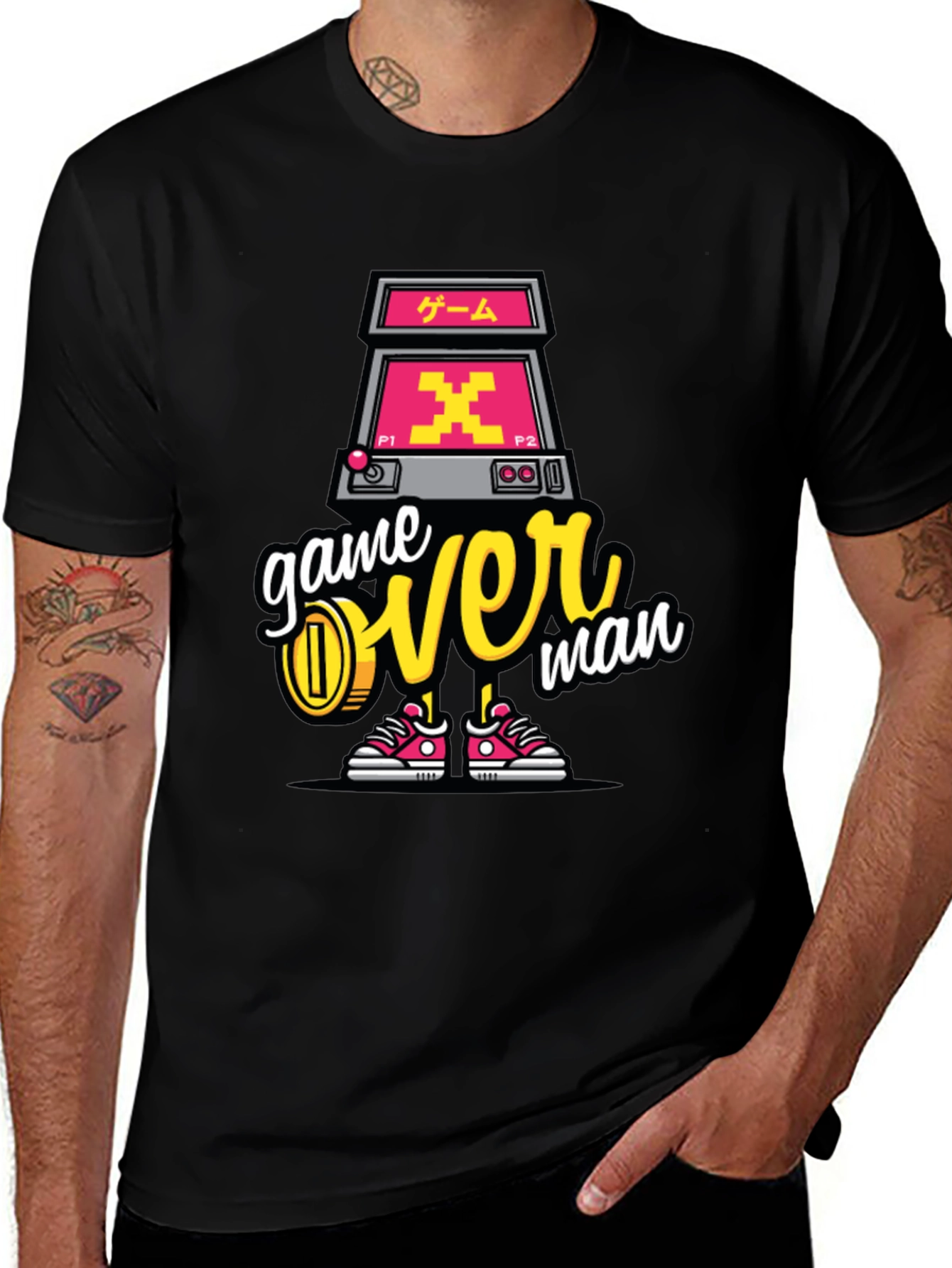 Game Over Man Graphic Tee